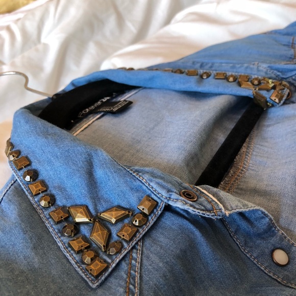 Ombré Button Up - Picture 2 of 8